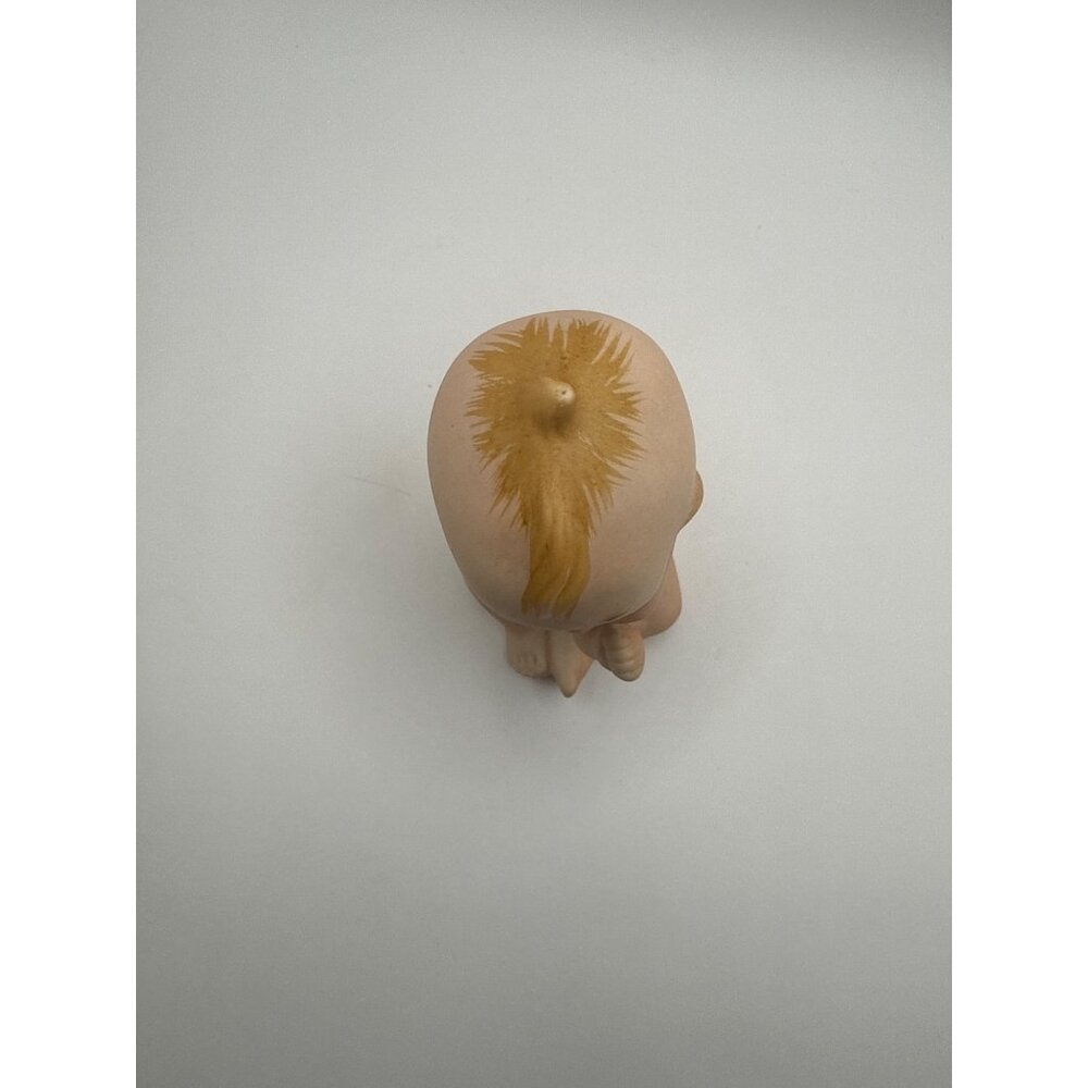Vintage Lefton Kewpie Baby Sucking Thumb Bisque Blue Wing Figurine 4.5 in Tall - Picture 7 of 7